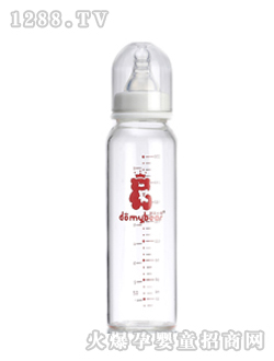 標準口徑安全玻璃奶瓶250ML