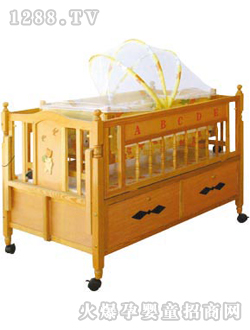 愛嬰寶嬰兒木床WFY606