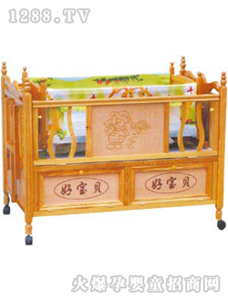 愛嬰寶嬰兒木床323