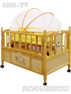 愛嬰寶嬰兒木床580