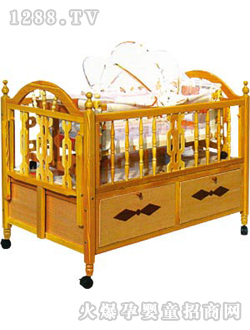 愛嬰寶嬰兒木床608