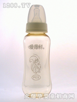標(biāo)準口徑PES奶瓶300mL松鼠