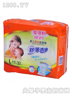 舒薄速滲嬰兒高級(jí)紙尿褲L32