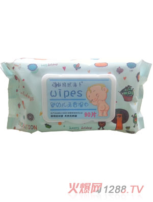 螞蟻海卜嬰幼兒無(wú)香濕巾