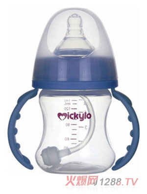 米奇樂PP寬口自動(dòng)奶瓶140ml