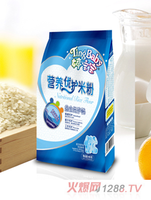 婷寶寶益生元護(hù)暢營養(yǎng)優(yōu)護(hù)米粉