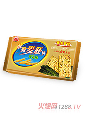 全統(tǒng)無糖高纖燕麥餅海苔味20g