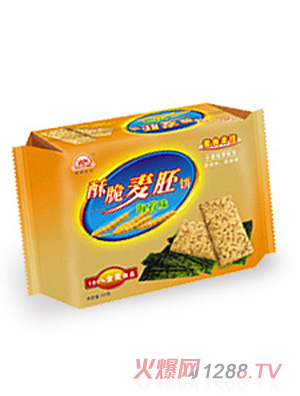 全統(tǒng)無糖高纖燕麥餅海苔味120g