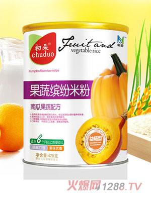 初朵南瓜果蔬配方米粉
