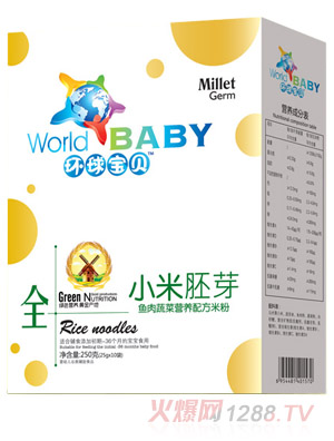 環(huán)球?qū)氊愻~(yú)肉蔬菜小米胚芽營(yíng)養(yǎng)米粉盒裝