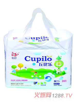 丘比樂嬰兒紙尿片M碼34片