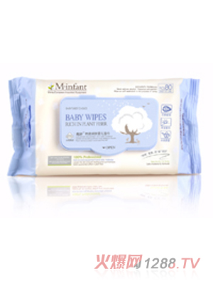 棉新-棉柔潤(rùn)膚嬰兒濕巾80片裝