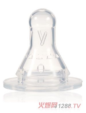 小土豆液體矽膠標準口徑2只卡頭奶嘴FN803-2