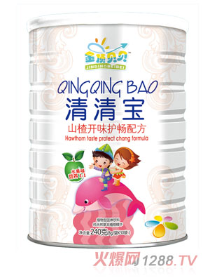 金頂貝貝山楂開(kāi)味護(hù)暢配方清清寶聽(tīng)裝