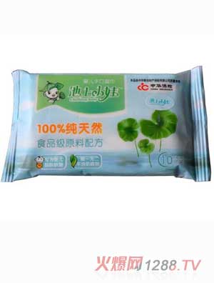 池上小娃手口濕巾膠貼10片獨立包