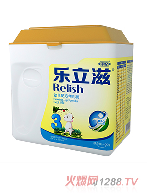 樂立滋親護(hù)嬰幼兒羊乳粉3段400g