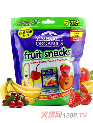 牙米滋水果味軟糖99g