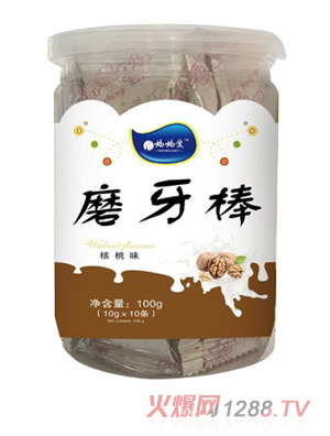 媽媽愛(ài)磨牙棒-核桃味罐裝