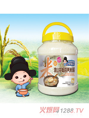 才星狀元營養(yǎng)米粉-淮山護(hù)暢透明桶裝