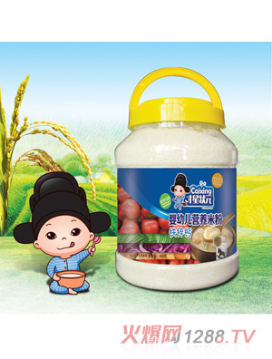 才星狀元嬰幼兒營養(yǎng)米粉-鐵鋅鈣透明桶裝