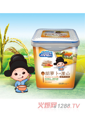 才星狀元營(yíng)養(yǎng)米粉-胡蘿卜淮山樂(lè)扣525克