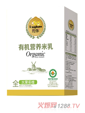 彤伴有機(jī)營養(yǎng)米米乳-水果多維 盒裝