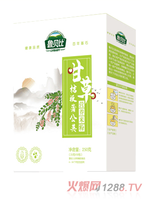 魯貝比甘草桔梗蒲公英營(yíng)養(yǎng)米粉 盒裝