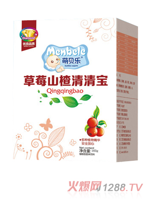 萌貝樂草莓山楂清清寶 盒裝