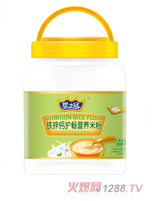 嬰之冠鐵鋅鈣護暢營養(yǎng)米粉