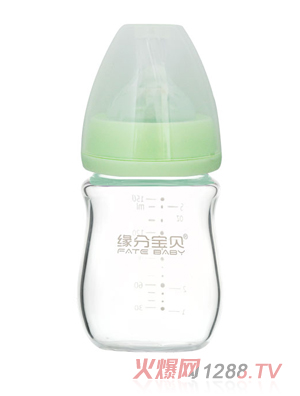 緣分寶貝PPSU奶瓶3100綠色