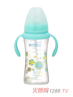 緣分寶貝PPSU奶瓶3003藍(lán)色