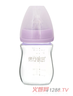 緣分寶貝PPSU奶瓶3100紫色
