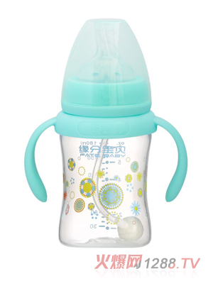 緣分寶貝PPSU奶瓶3001藍(lán)色