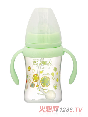 緣分寶貝PPSU奶瓶3001綠色