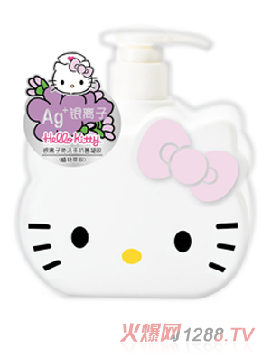 Hello Kitty初酷銀離子免洗手抗菌凝膠（植物萃?。?- 副本