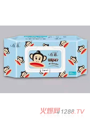 有惠嬰兒純水濕巾 藍色