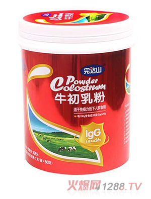 完達山牛初乳粉罐裝