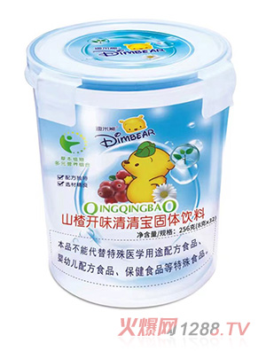 迪米熊山楂開(kāi)味清清寶樂(lè)扣裝