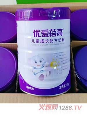 優(yōu)愛(ài)蓓高兒童成長(zhǎng)配方奶粉