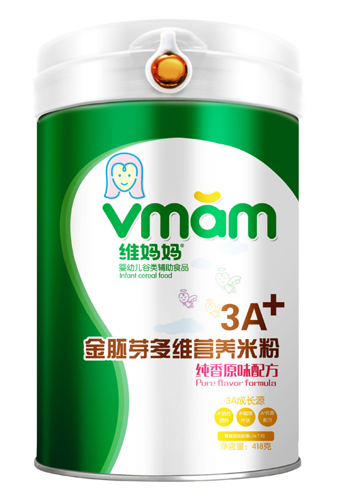 維媽媽純香原味3A金胚芽營養(yǎng)米粉
