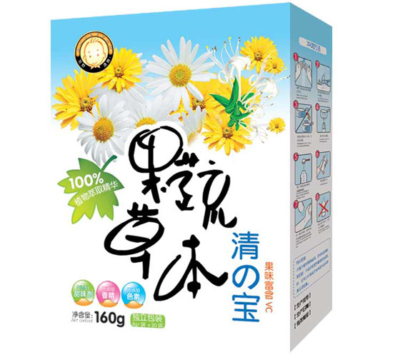 牧野漁趣果蔬草本金銀花清清寶盒裝