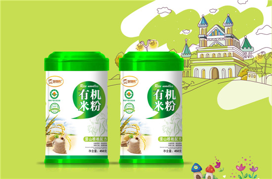 智慧熊淮山核桃有機(jī)米粉